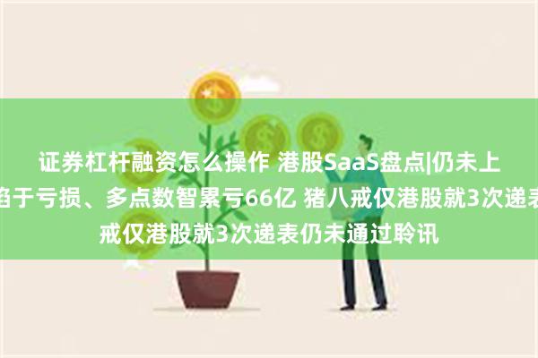 证券杠杆融资怎么操作 港股SaaS盘点|仍未上市的公司全部陷于亏损、多点数智累亏66亿 猪八戒仅港股就3次递表仍未通过聆讯