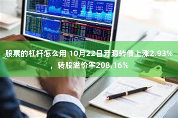 股票的杠杆怎么用 10月22日芳源转债上涨2.93%，转股溢价率208.16%