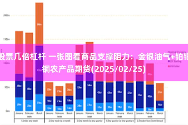 股票几倍杠杆 一张图看商品支撑阻力：金银油气+铂钯铜农产品期货(2025/02/25)